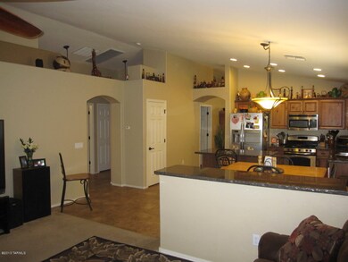 Kitchen View From Family Room
