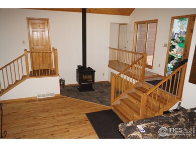 Entry way/Wood Stove