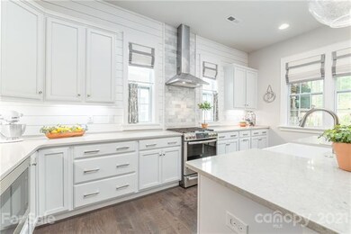 Custom ship lap back-splash with beautiful accent 