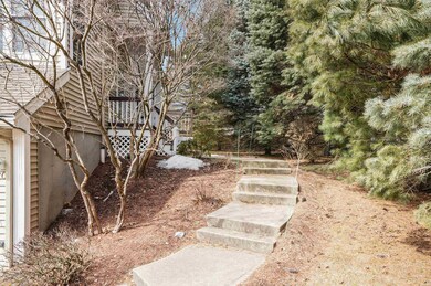 Walkway to front door