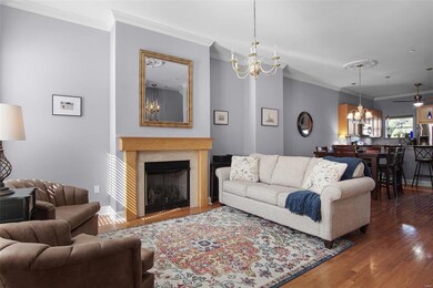 Open floor plan Living Room looking towards dining