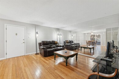 Living Room is spacious and open.