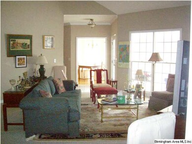 Entering the spacious open living area with gas lo