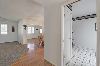VIEW OF DINING ROOM/KITCHEN