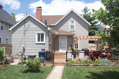 Rear of home