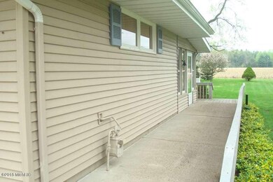 side walk on side of home