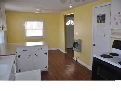 Looking back toward the living room, wall gas heaters as supplement heat, if the electricity should go out