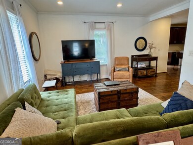 Cozy and full of natural light.