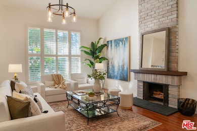 Living Room w/ Fireplace