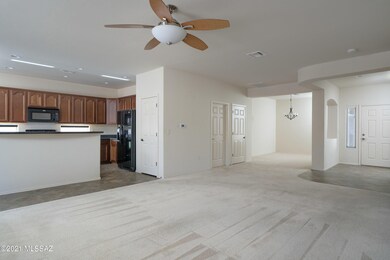 Large and open living area.