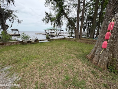 Back yard lake view
