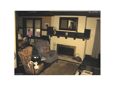 Stairs to living room