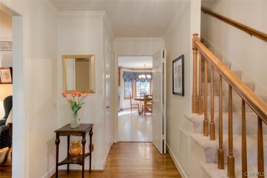 Gorgeous Oak Floors welcome you in