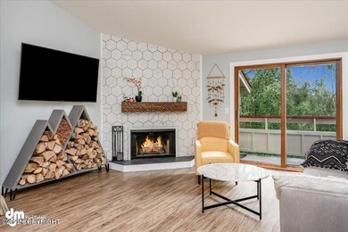 Sunny Living Space Flows to Deck