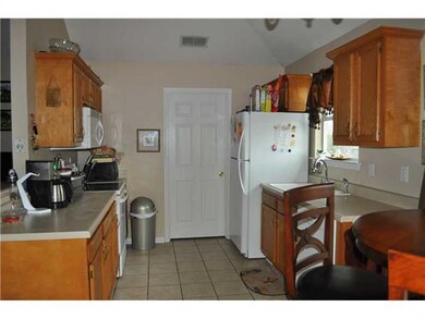 Kitchen. large kitchen with upgraded tiled floors
