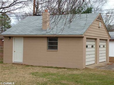 Parking Lot/Garage - detached 2-car garage has ele