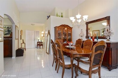 Foyer View and Dining Room Area