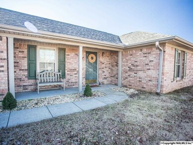 Welcoming covered front porch.