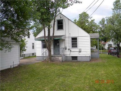 Exterior Back. Back view of the dwelling.