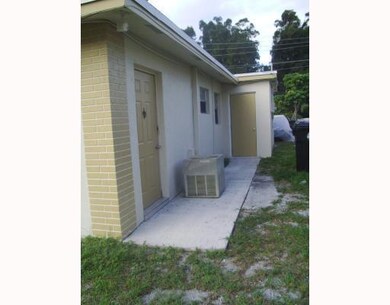 Rear side of Property
