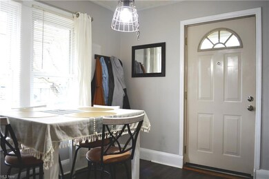 Dining space with rear access to the back patio