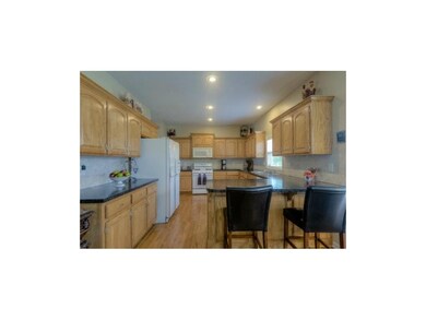 Kitchen features great cabinet space & counter spa