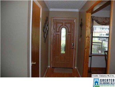 Foyer With Beautiful Front Door
