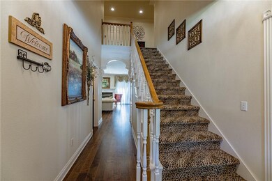 Beautiful wood floors as you enter this well cared for home.