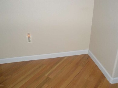 clean fresh paint and wood flooring