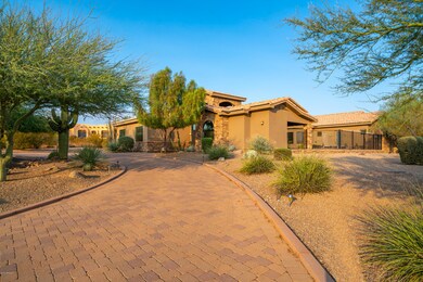 Circular Paved Driveway