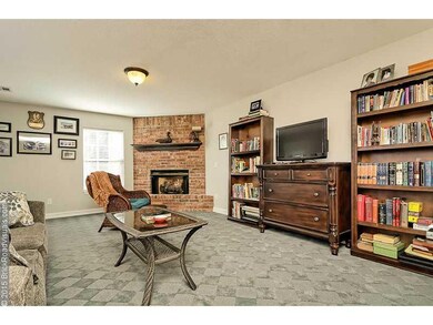 Den/Family/Great Room. Second living area would make an awesome man cave or theater room.