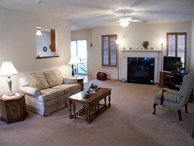 Living Room Living room with gas fireplace