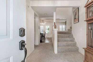 Entrance into the house
