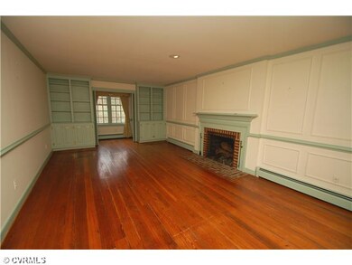 Living Room - Oversized living room with a firepla