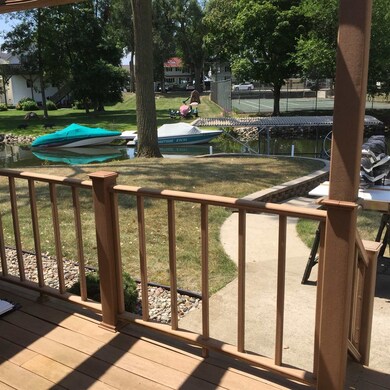 Water view from back deck