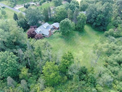 Aerial view of 106 willow  2.4 acres  Includes yar