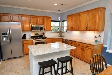 Great island in kitchen. Updated flooring.