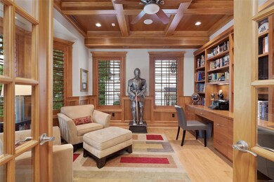 Main level den just off the foyer