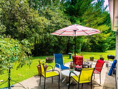 Patio Beside Creek.