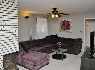 Spacious living room