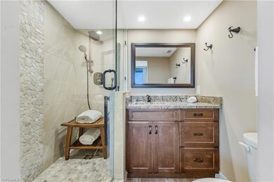 Master bathroom with sauna exprience