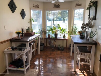 Bayed window in the kitchen