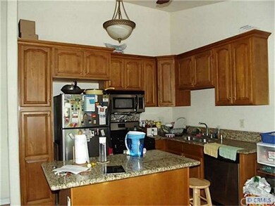 Upgraded countertops and cabinets.