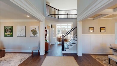 WELCOME INTO THE SOARING 2 STORY FAMILY ROOM. *NOT