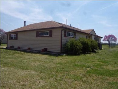 Back side of house
