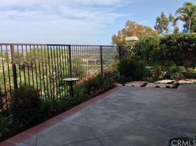 Rear Yard Patio with open view across to Saddle Ba