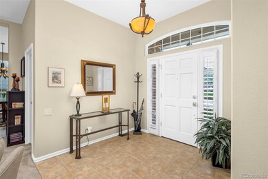 Entry foyer has coat closet...