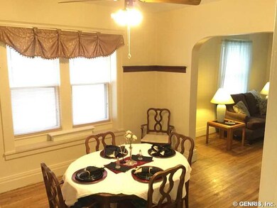 Dining Room. Formal dining room has hardwood floor