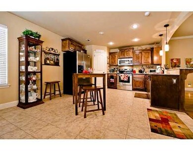 Kitchen. Roomy, eat-in kitchen with an abundance o