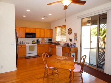 kitchen and eat-in dining